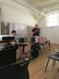 Luke Howard introducing Dash Shaw