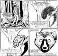 Comic page by Ross Wood Studlar in Awesome 'Possum Volume 2